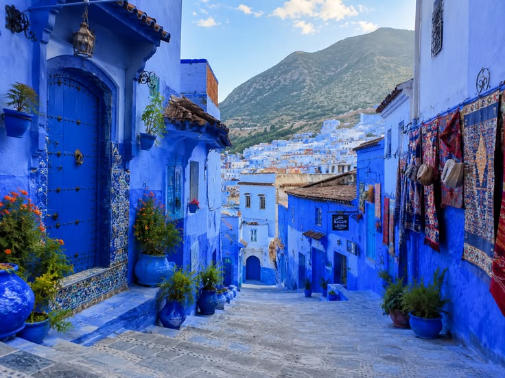 Escaliers bleus de Chefchaouen
